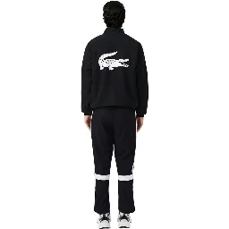 Black And White Polyester Sweatsuit