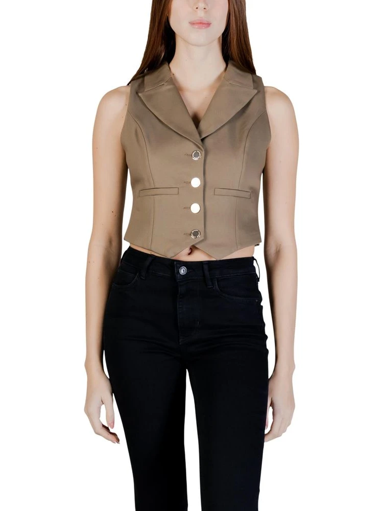 Green Cotton Waistcoat