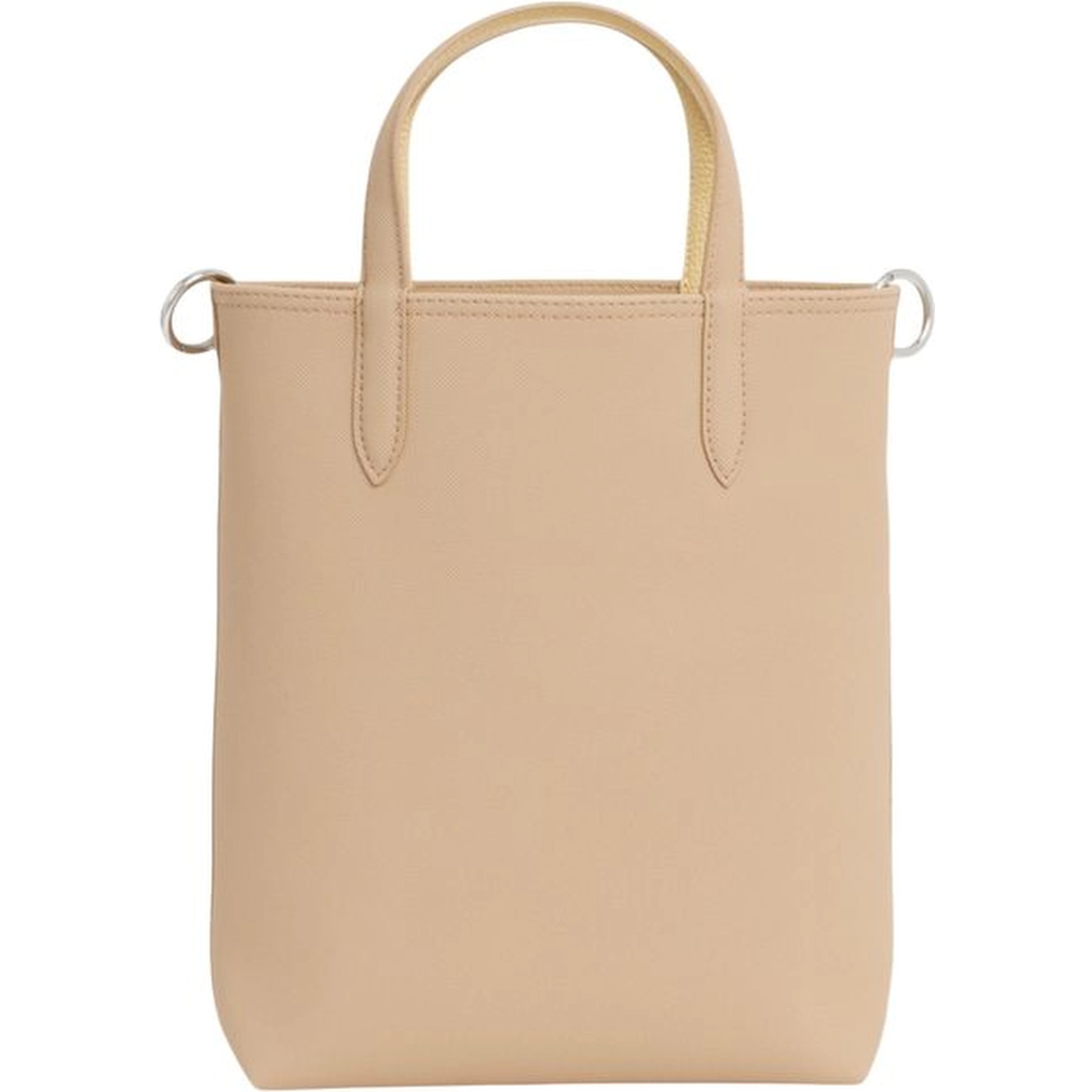Beige Leather Handbag