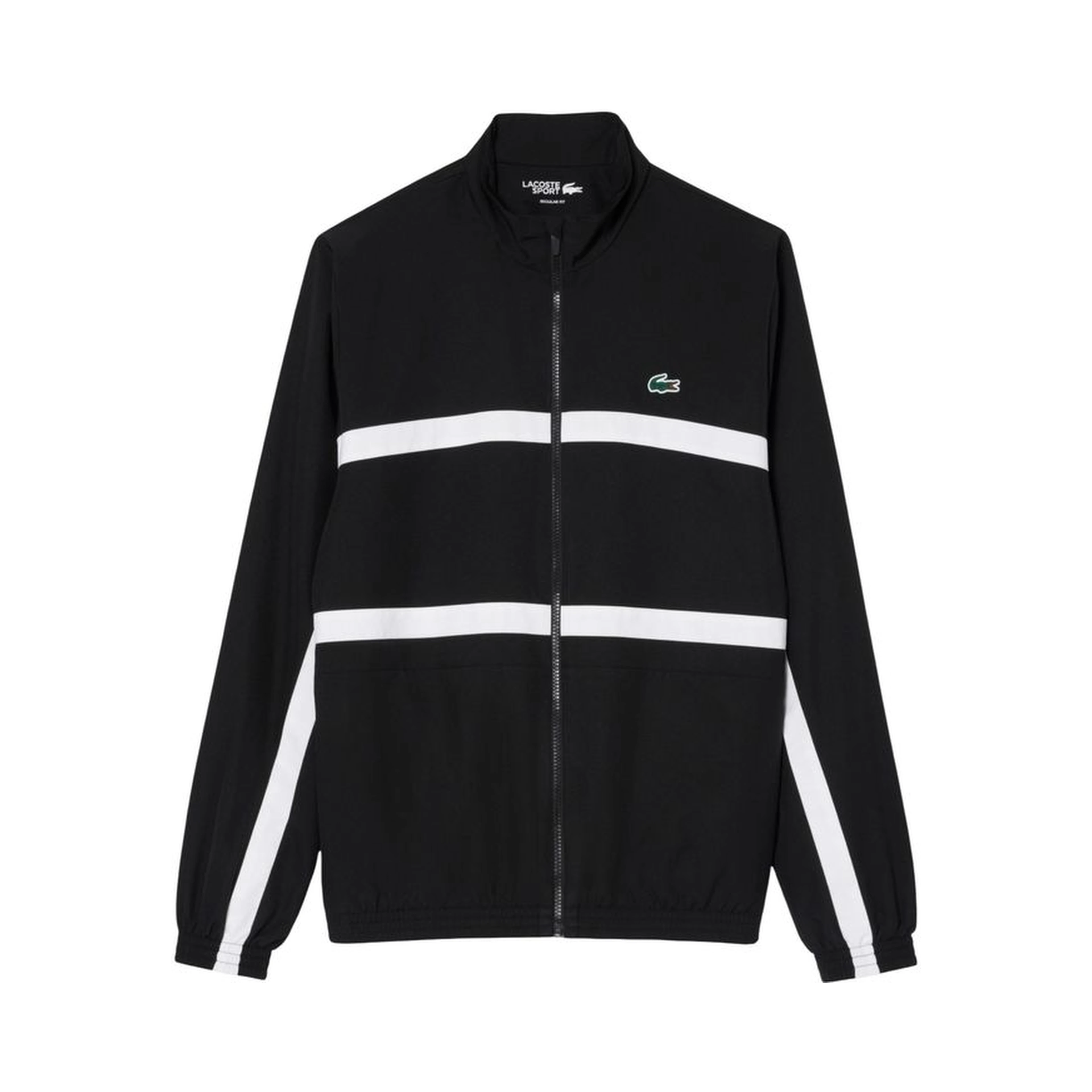 Black And White Polyester Sweatsuit