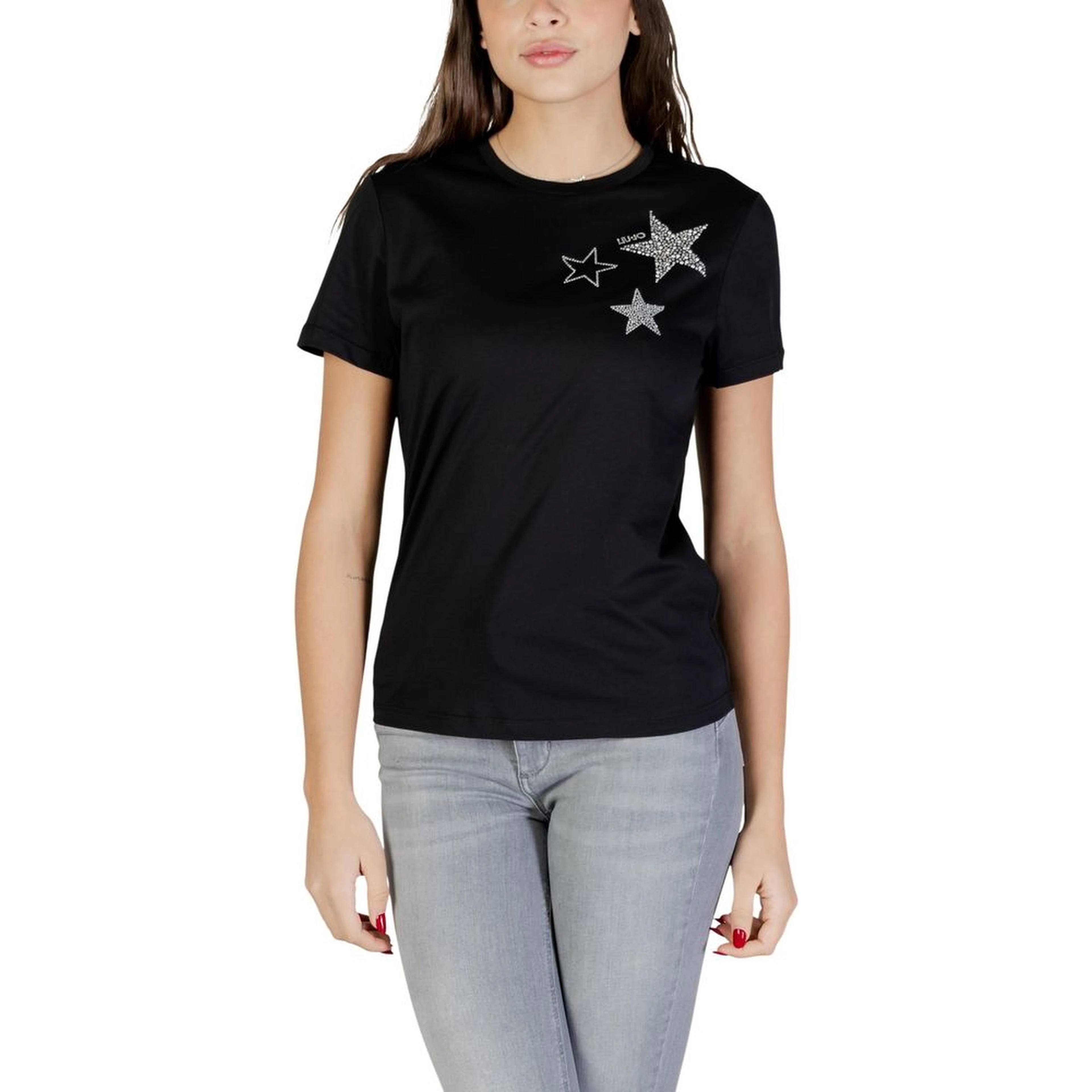 Black Cotton T-Shirt