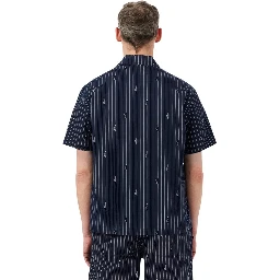 Black Cotton Shortsleeve Shirt
