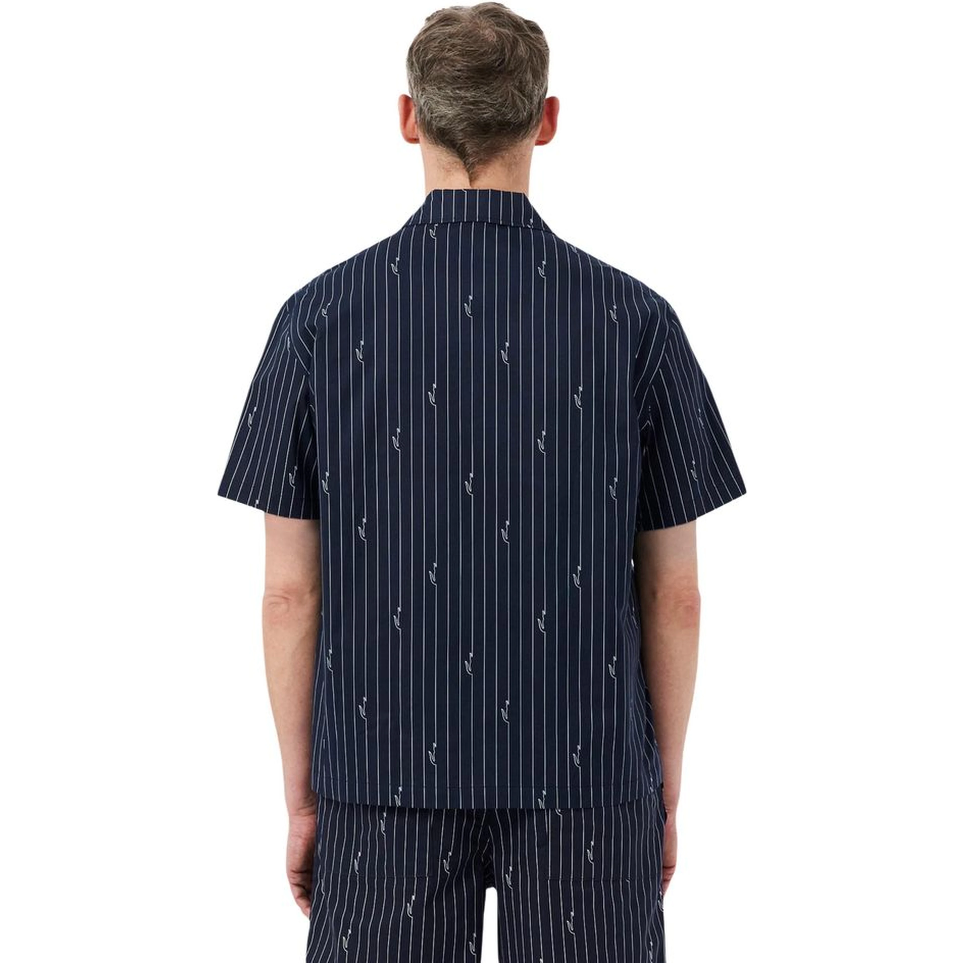 Black Cotton Shortsleeve Shirt