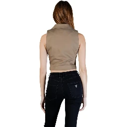 Green Cotton Waistcoat