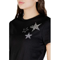 Black Cotton T-Shirt