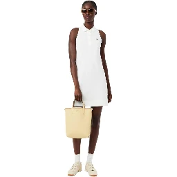Beige Leather Handbag