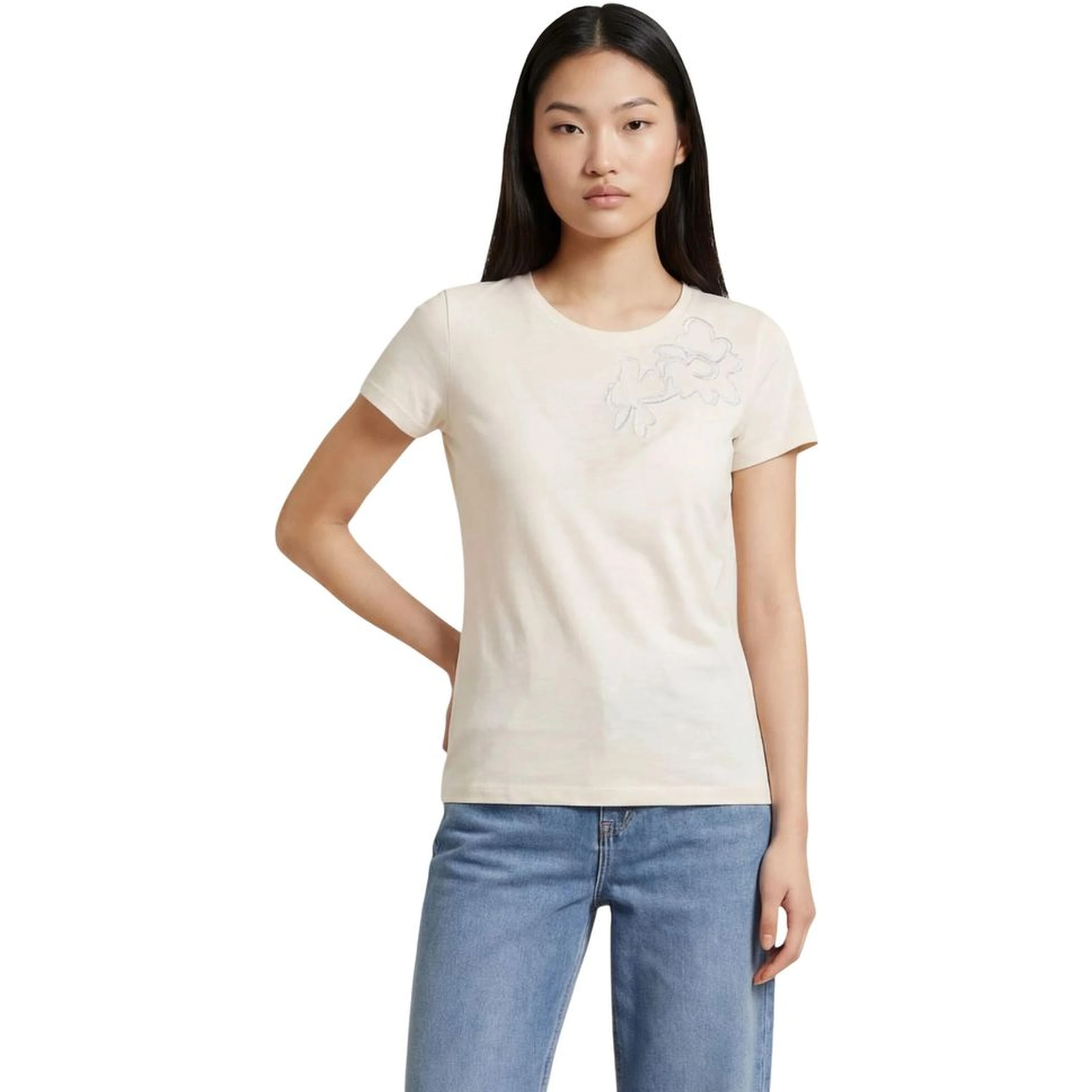 White Cotton T-Shirt
