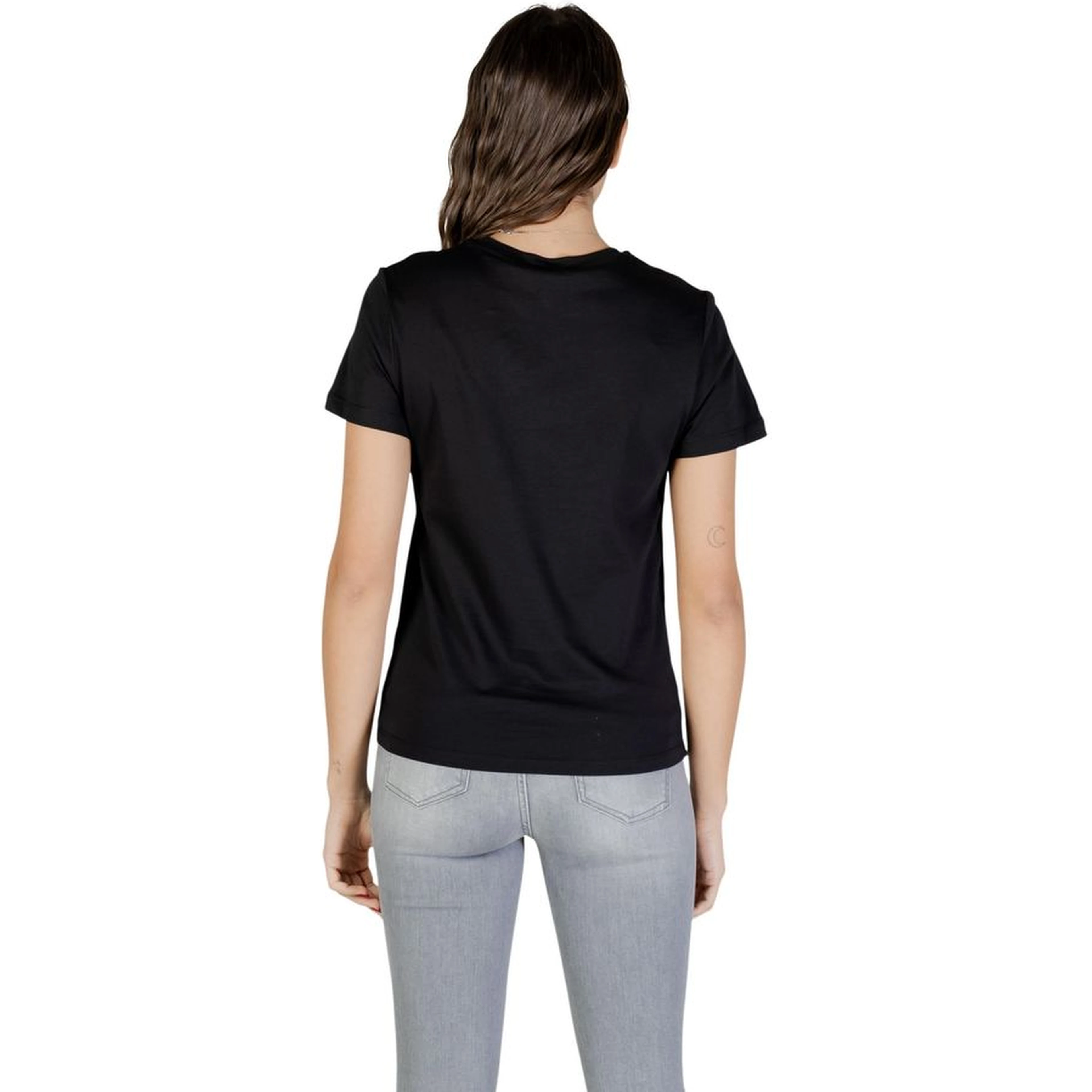 Black Cotton T-Shirt
