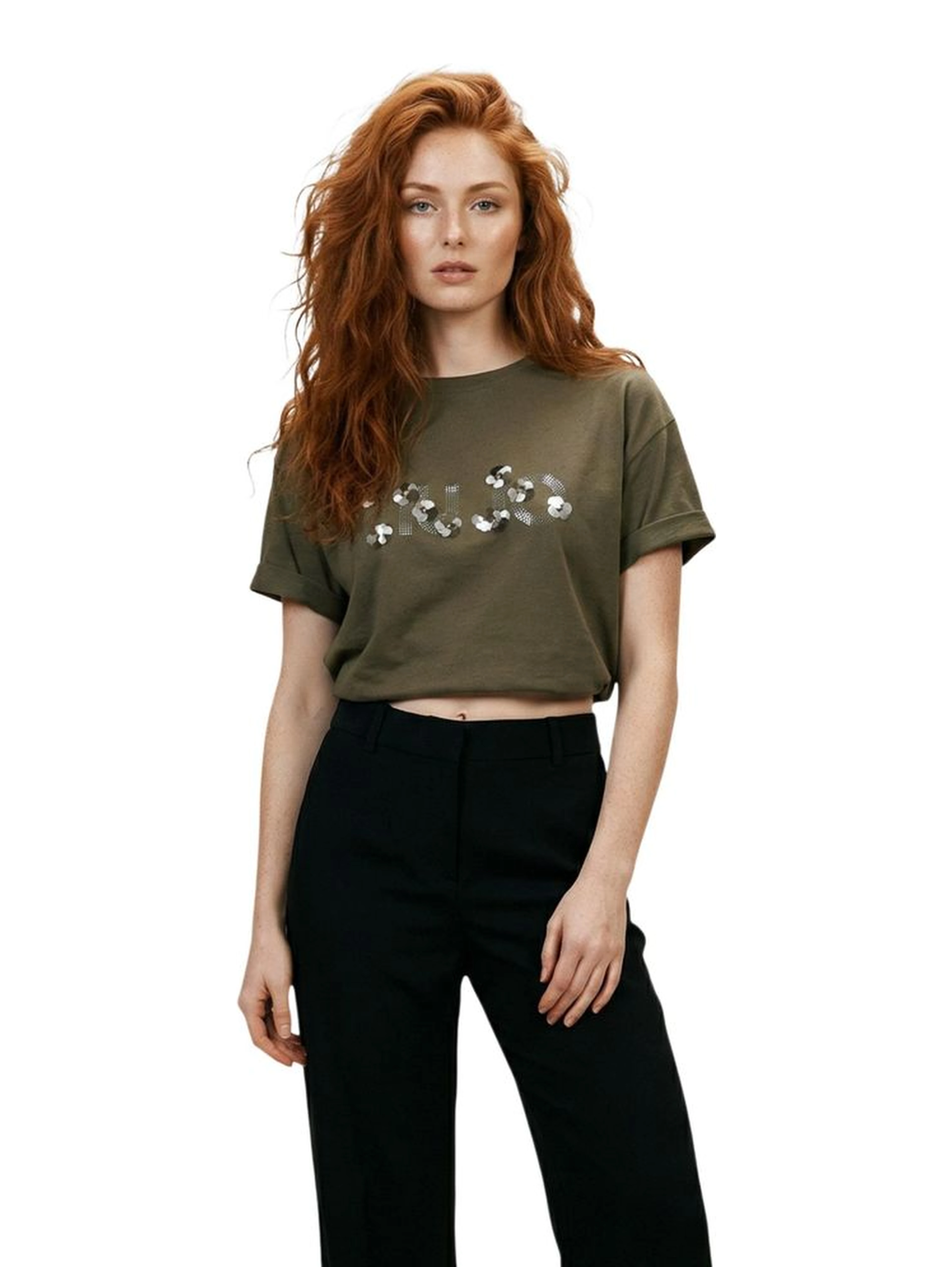 Green Cotton T-Shirt