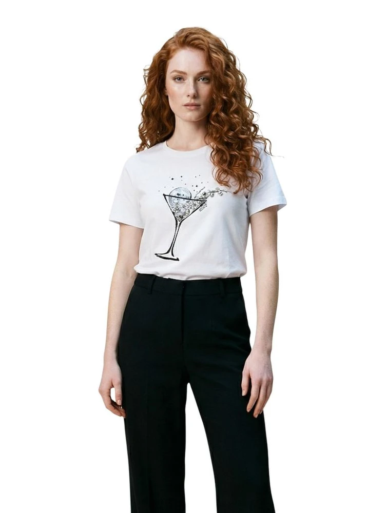 White Cotton T-Shirt