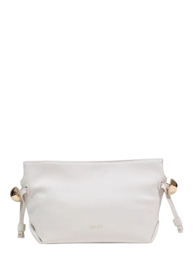 Beige Polyethylene Handbag