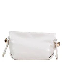 Beige Polyethylene Handbag