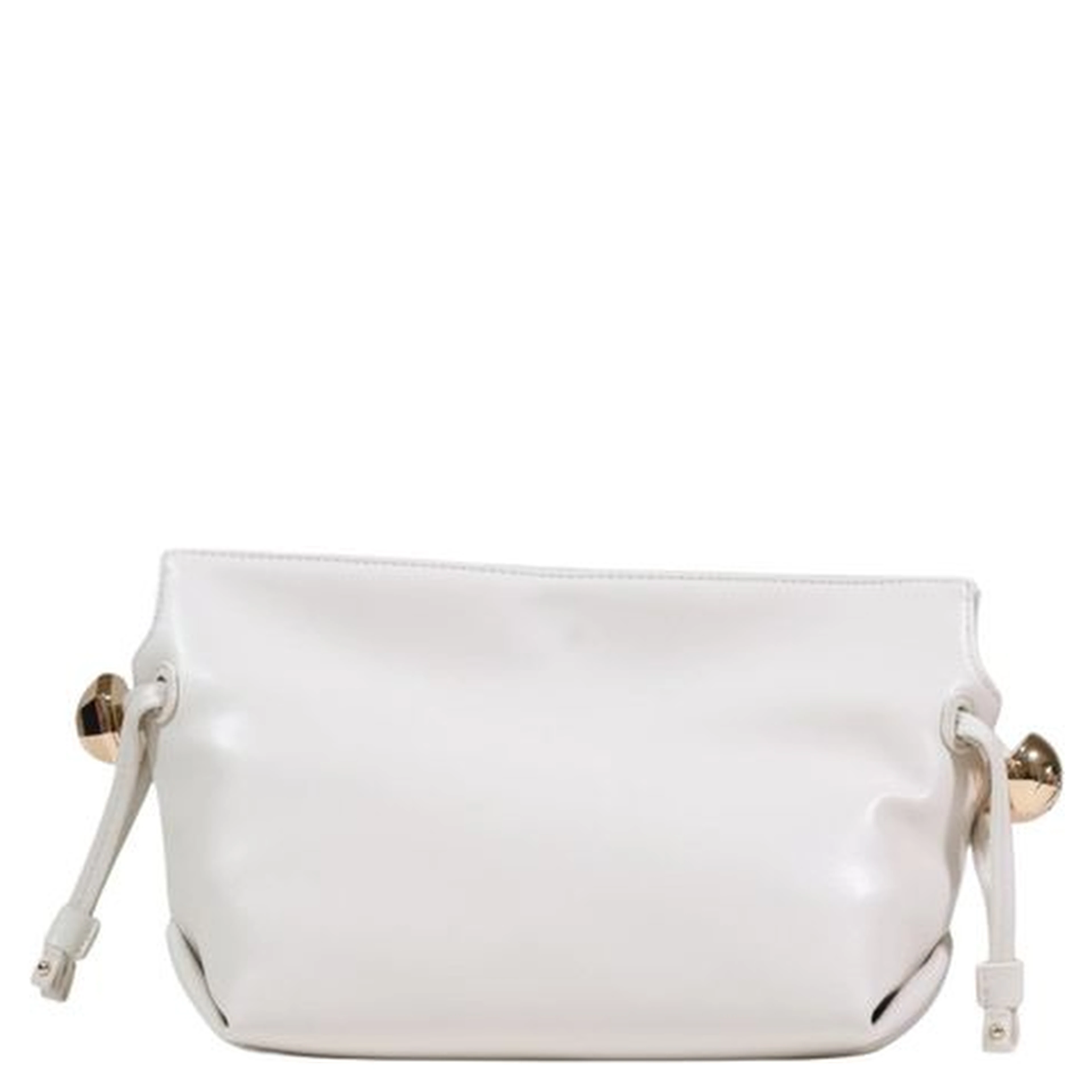 Beige Polyethylene Handbag