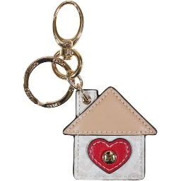 Beige Polyethylene Keychain