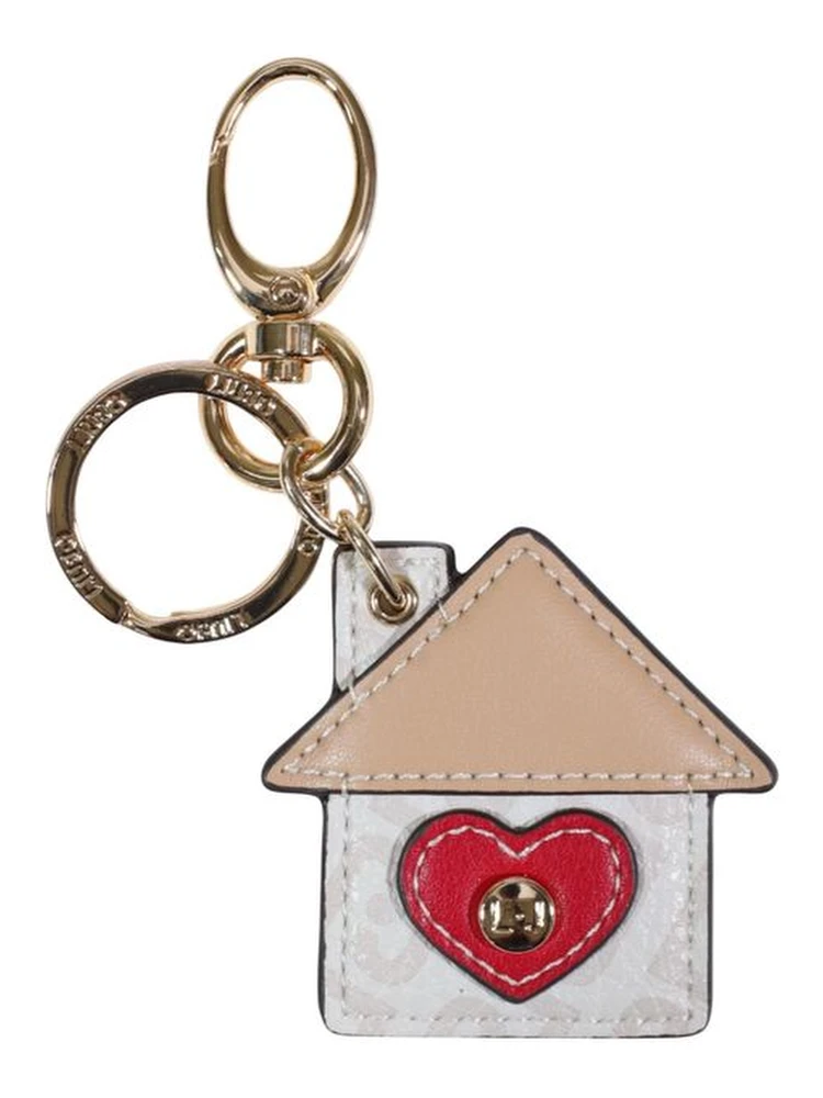 Beige Polyethylene Keychain