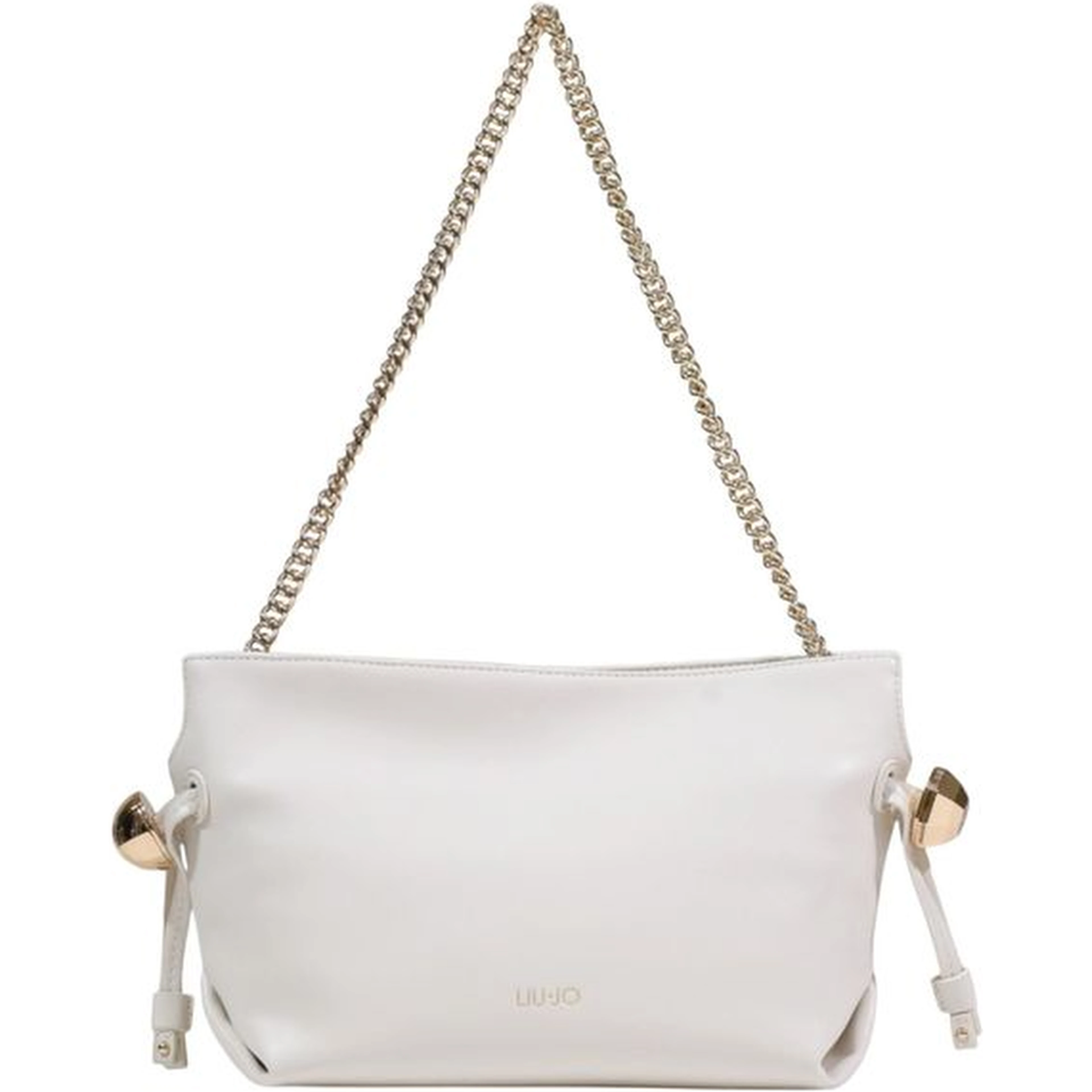 Beige Polyethylene Handbag