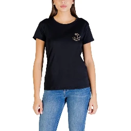 Black Cotton T-Shirt