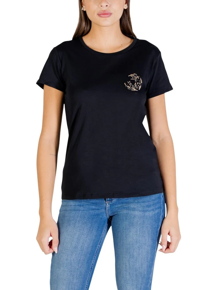 Black Cotton T-Shirt