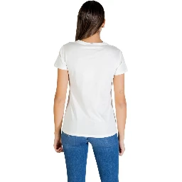 Cream Cotton T-Shirt