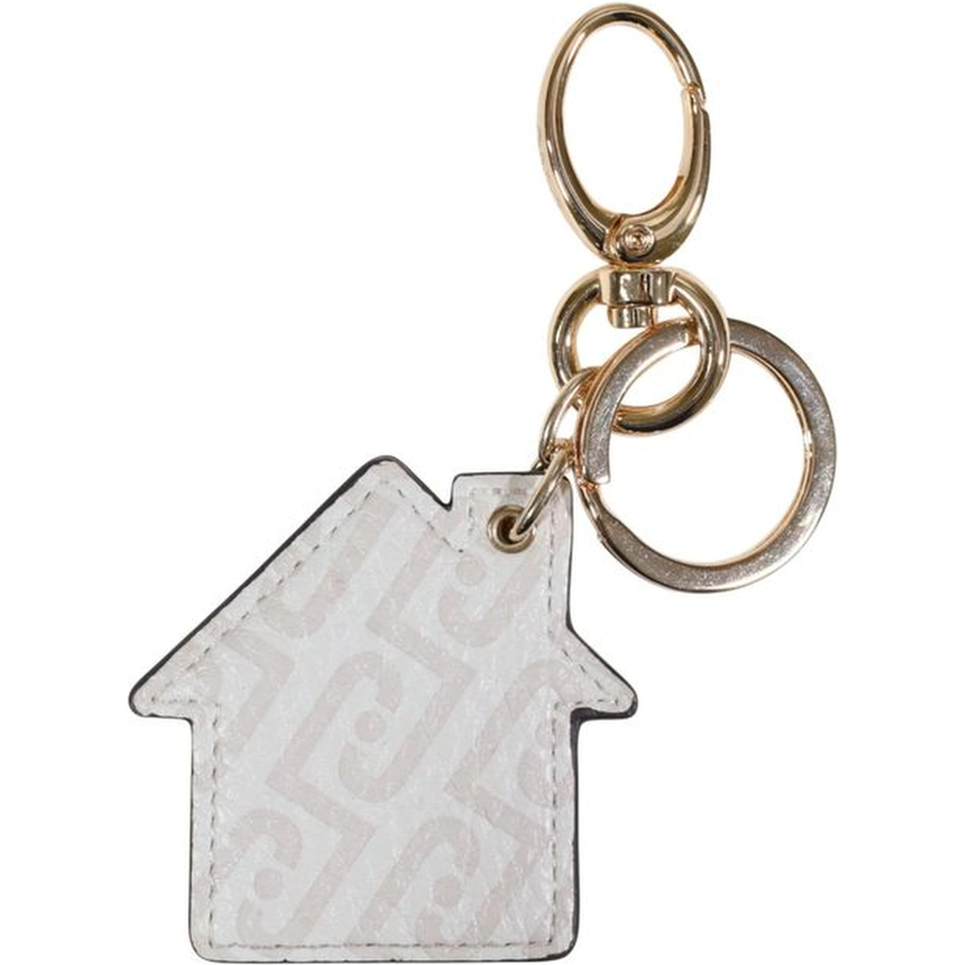 Beige Polyethylene Keychain