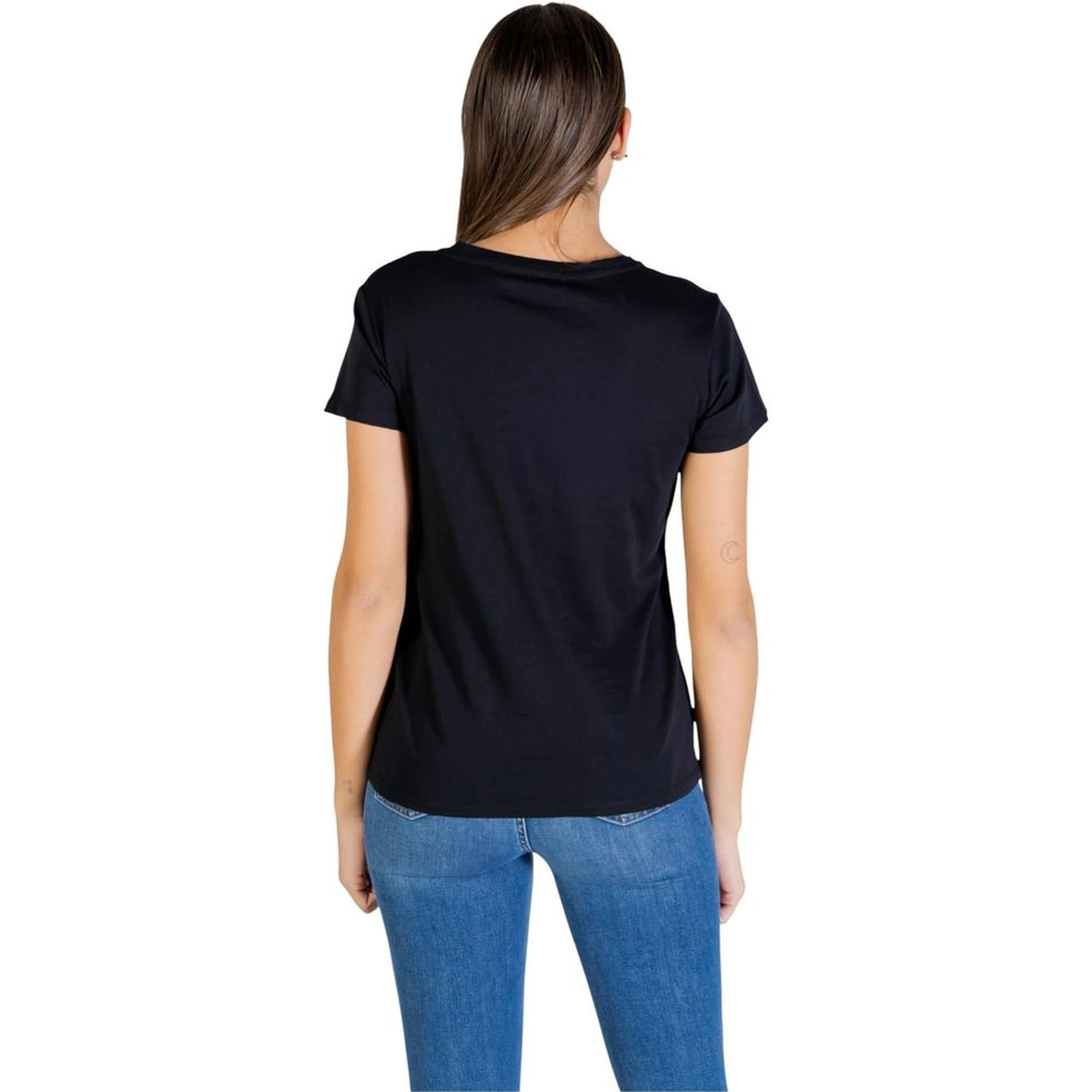 Black Cotton T-Shirt