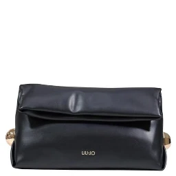 Black Polyethylene Clutch Bag