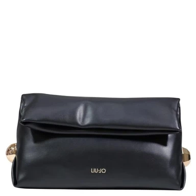 Black Polyethylene Clutch Bag