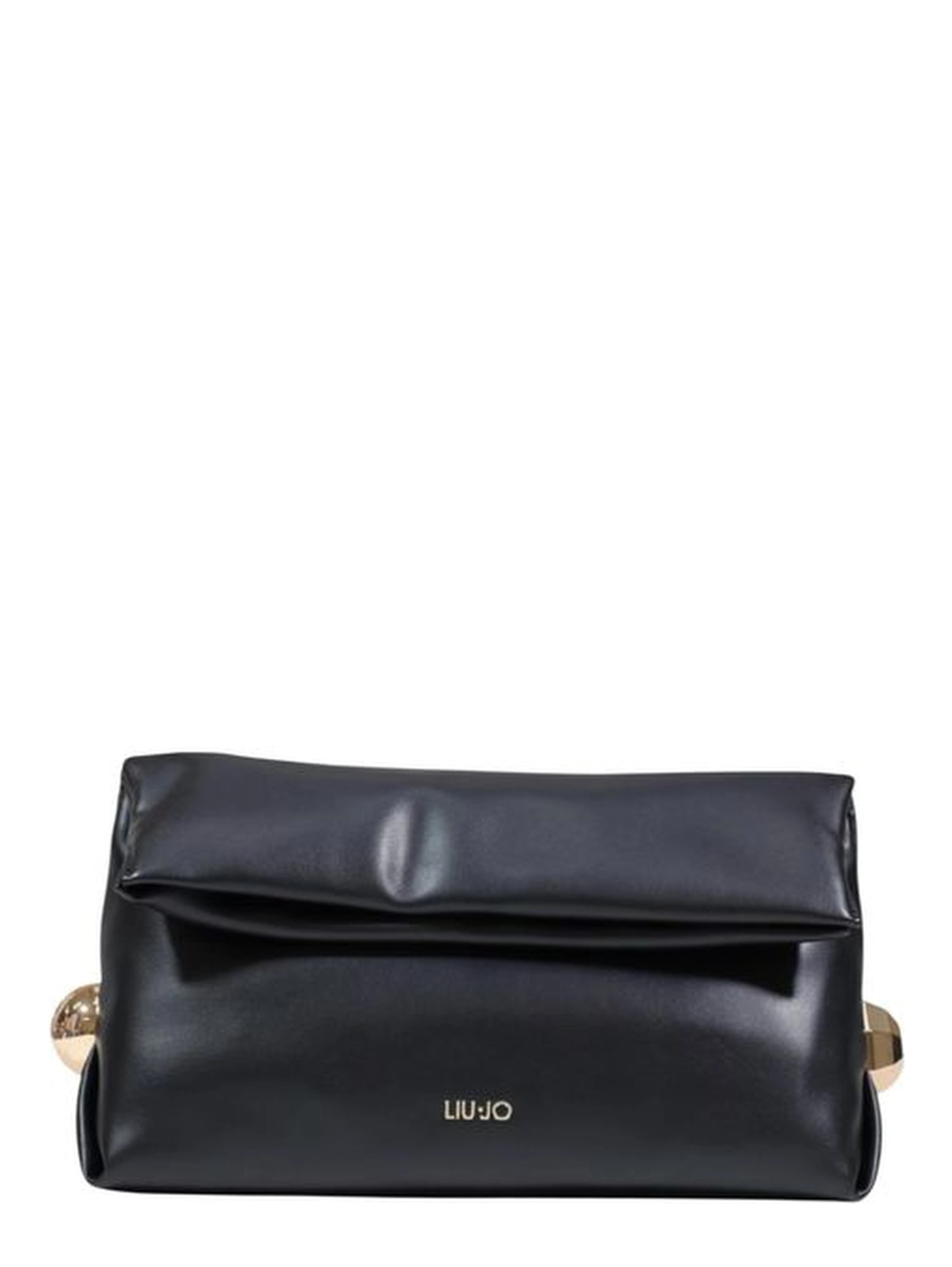 Black Polyethylene Clutch Bag
