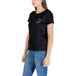 Black Cotton T-Shirt