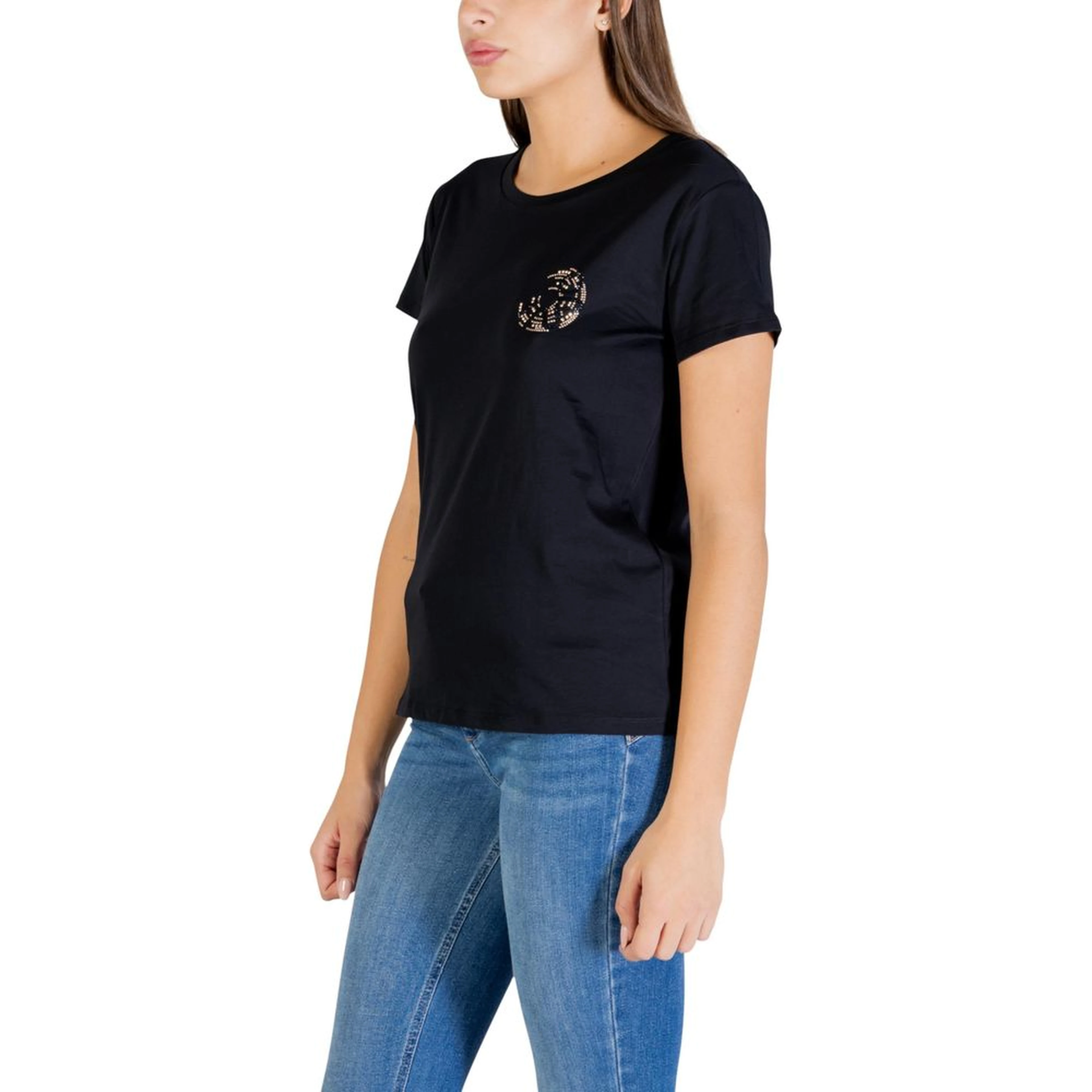 Black Cotton T-Shirt