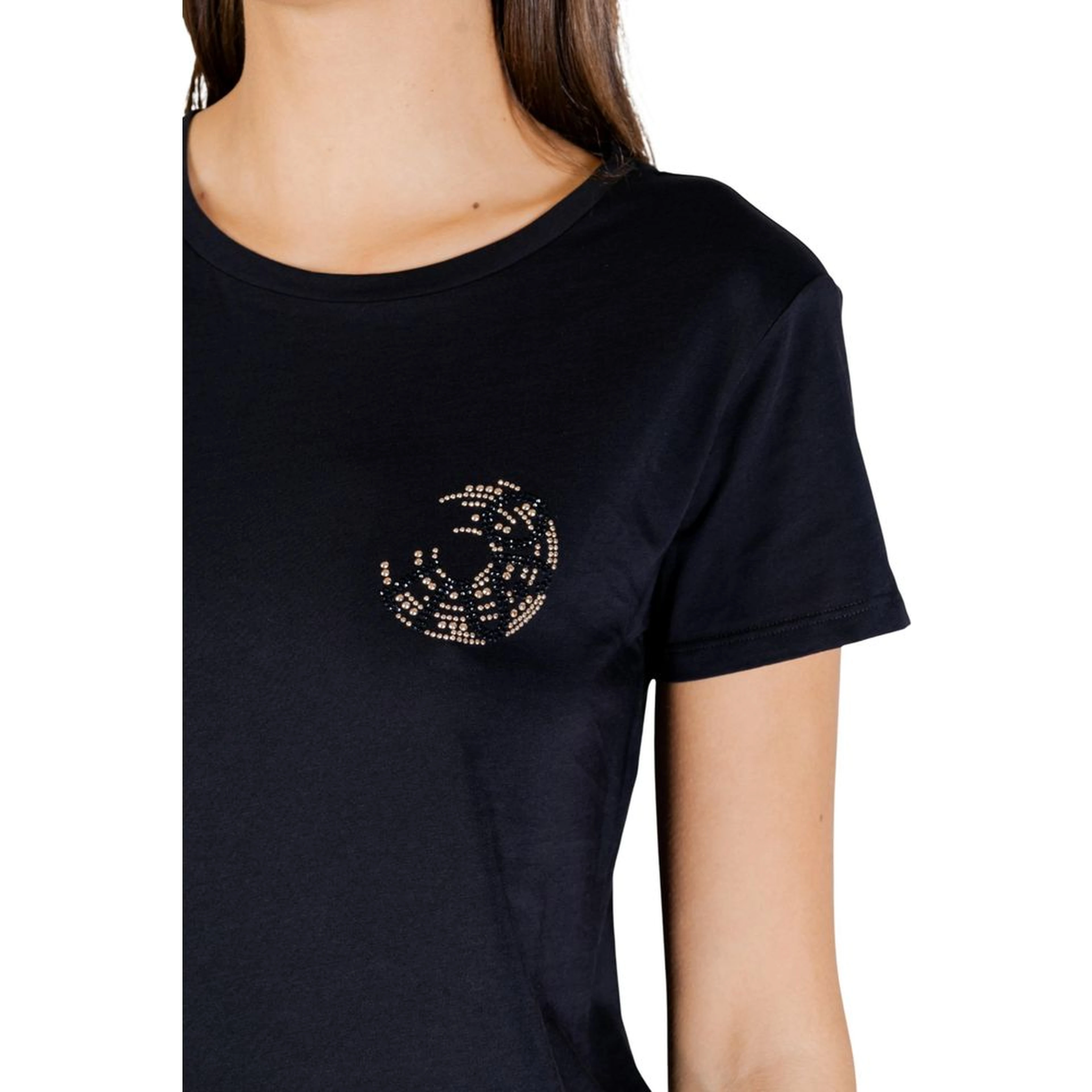 Black Cotton T-Shirt