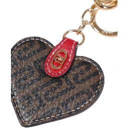 Brown Polyethylene Keychain