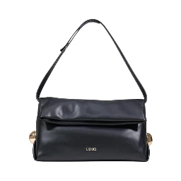 Black Polyethylene Clutch Bag