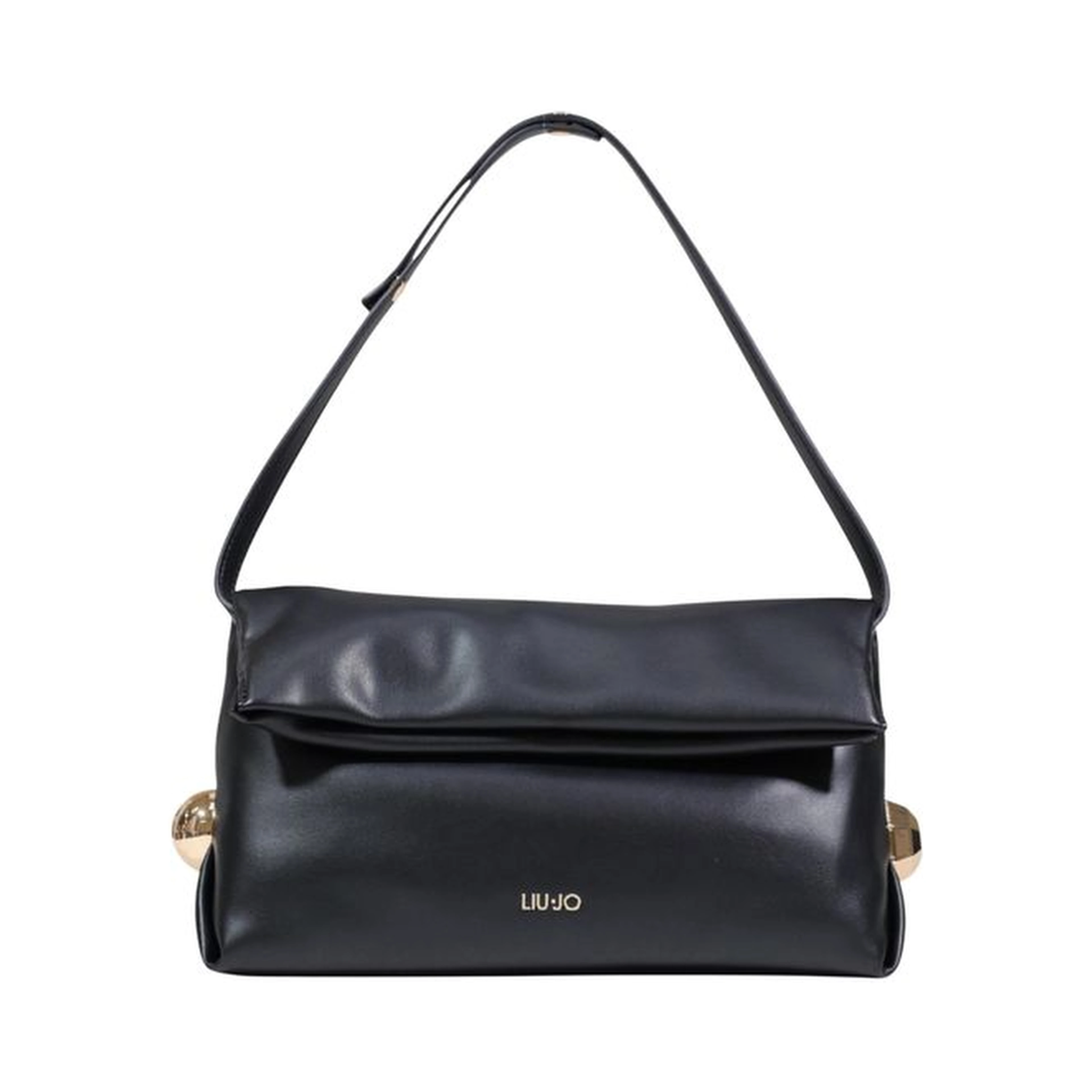 Black Polyethylene Clutch Bag