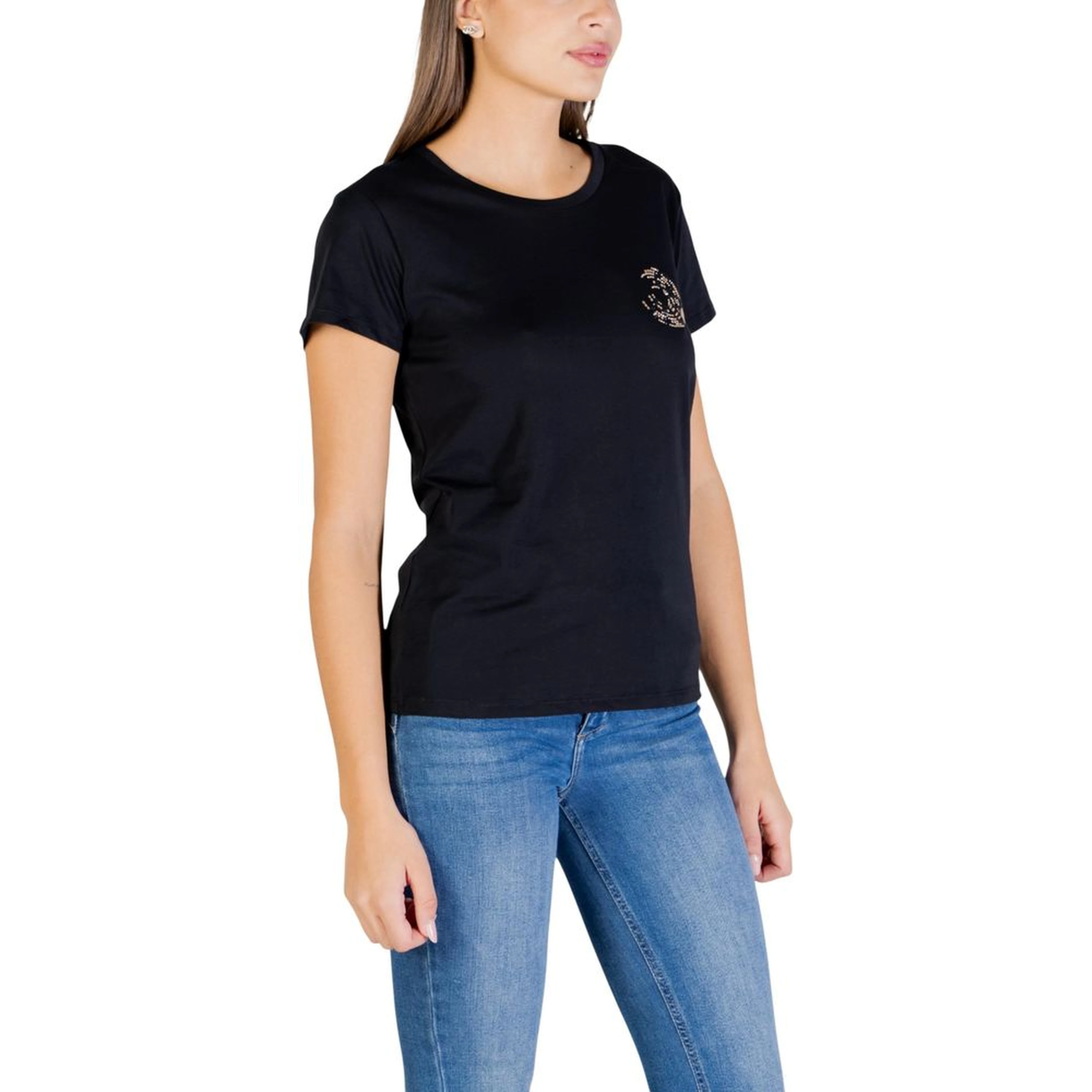 Black Cotton T-Shirt