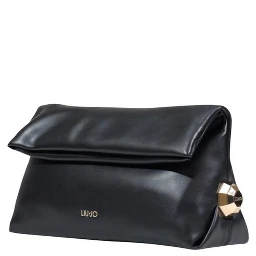 Black Polyethylene Clutch Bag