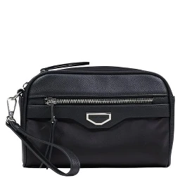 Black Polyamide Clutch Bag