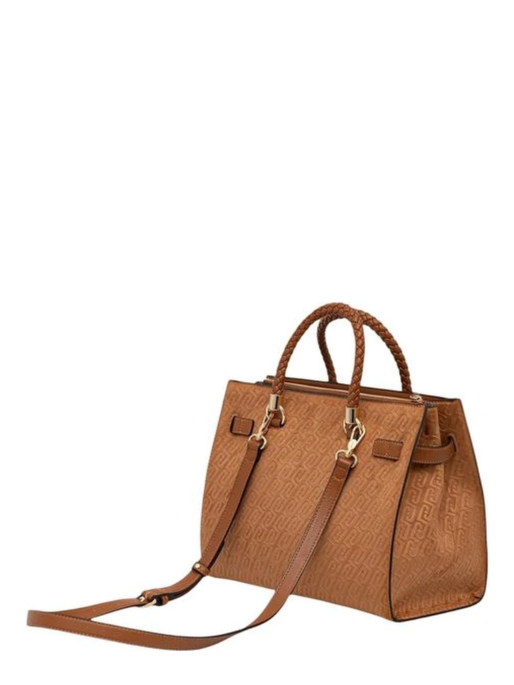Beige Polyester Handbag alternative