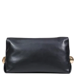 Black Polyethylene Clutch Bag