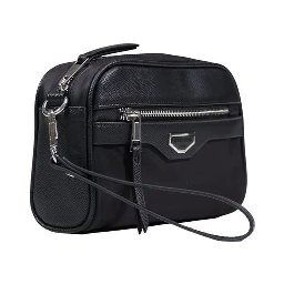 Black Polyamide Clutch Bag