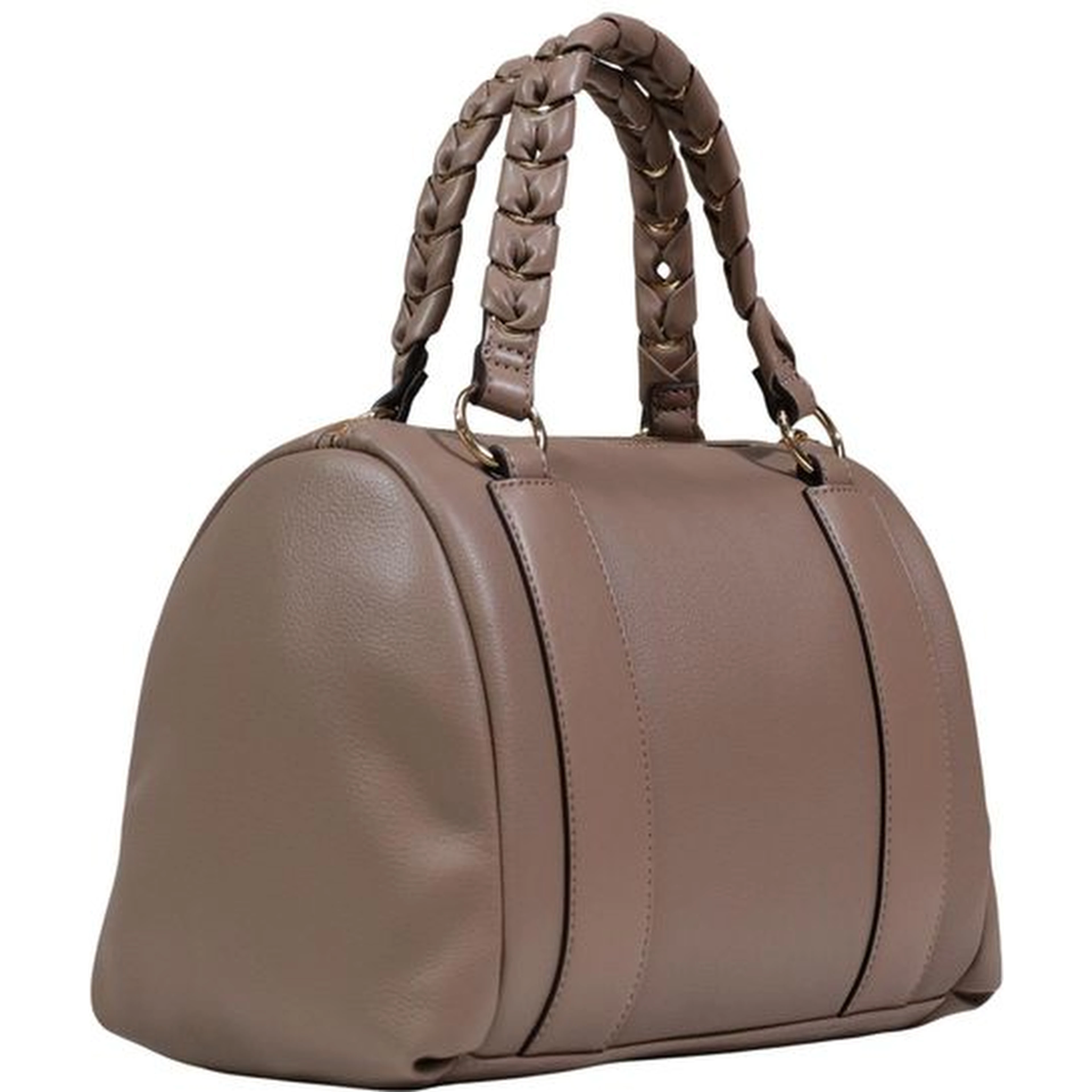 Beige Polyethylene Handbag