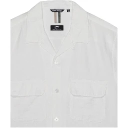 Beige Viscose Shortsleeve Shirt