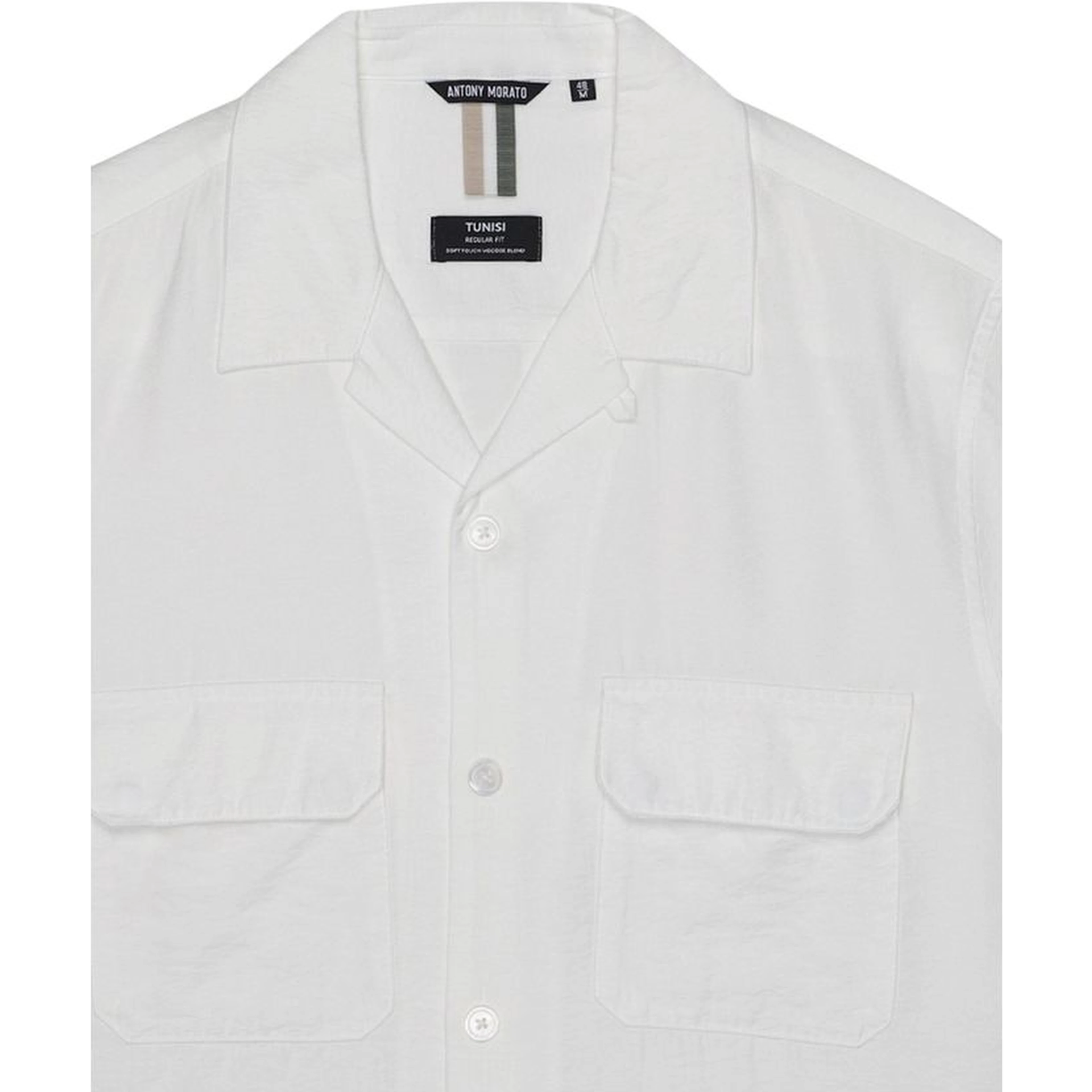 Beige Viscose Shortsleeve Shirt