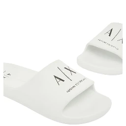 Black And White EVA Slippers