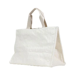Beige Polyester Handbag