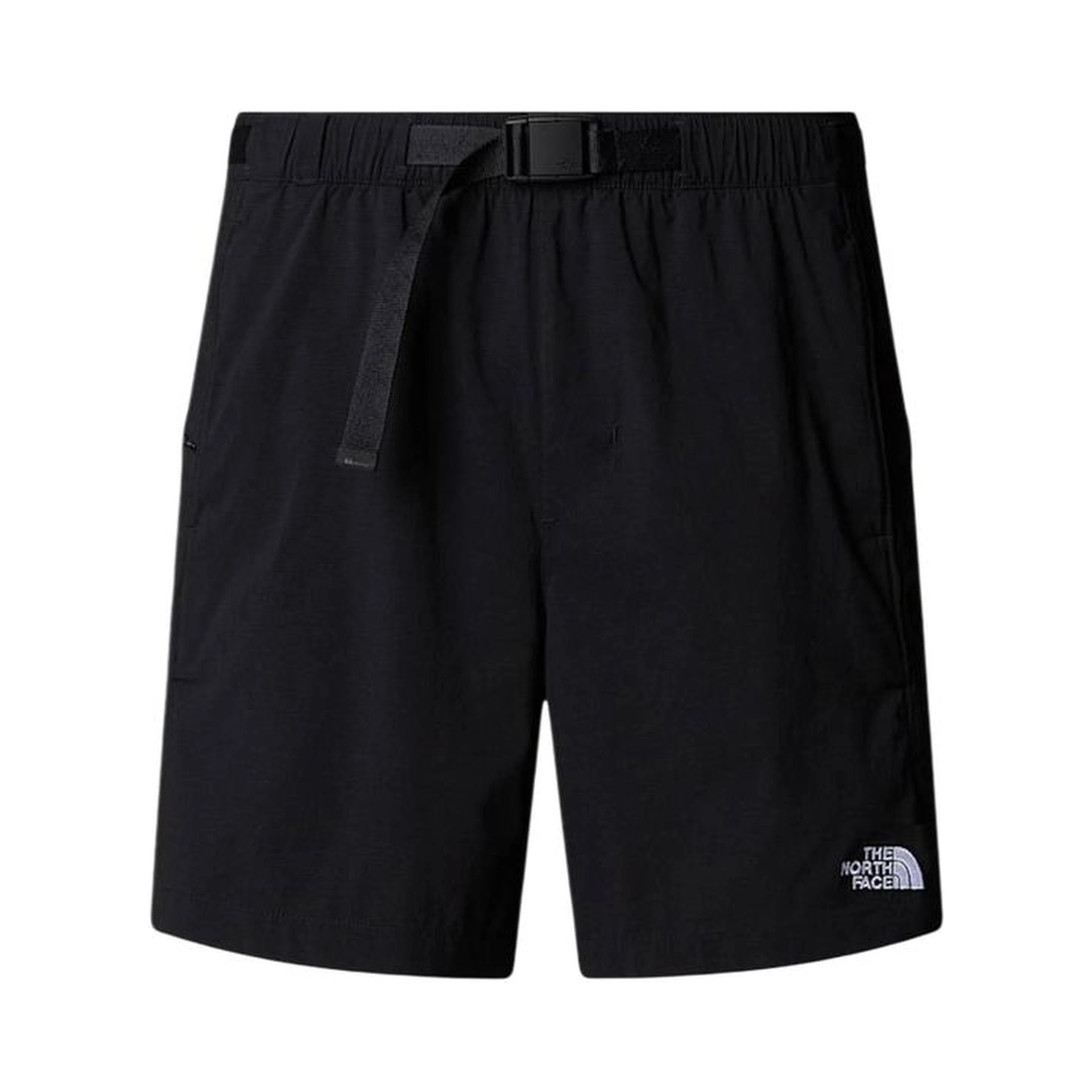 Black Recycled Polyester Bermuda Shorts