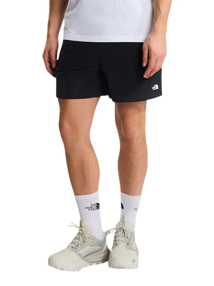 Black Nylon Bermuda Shorts