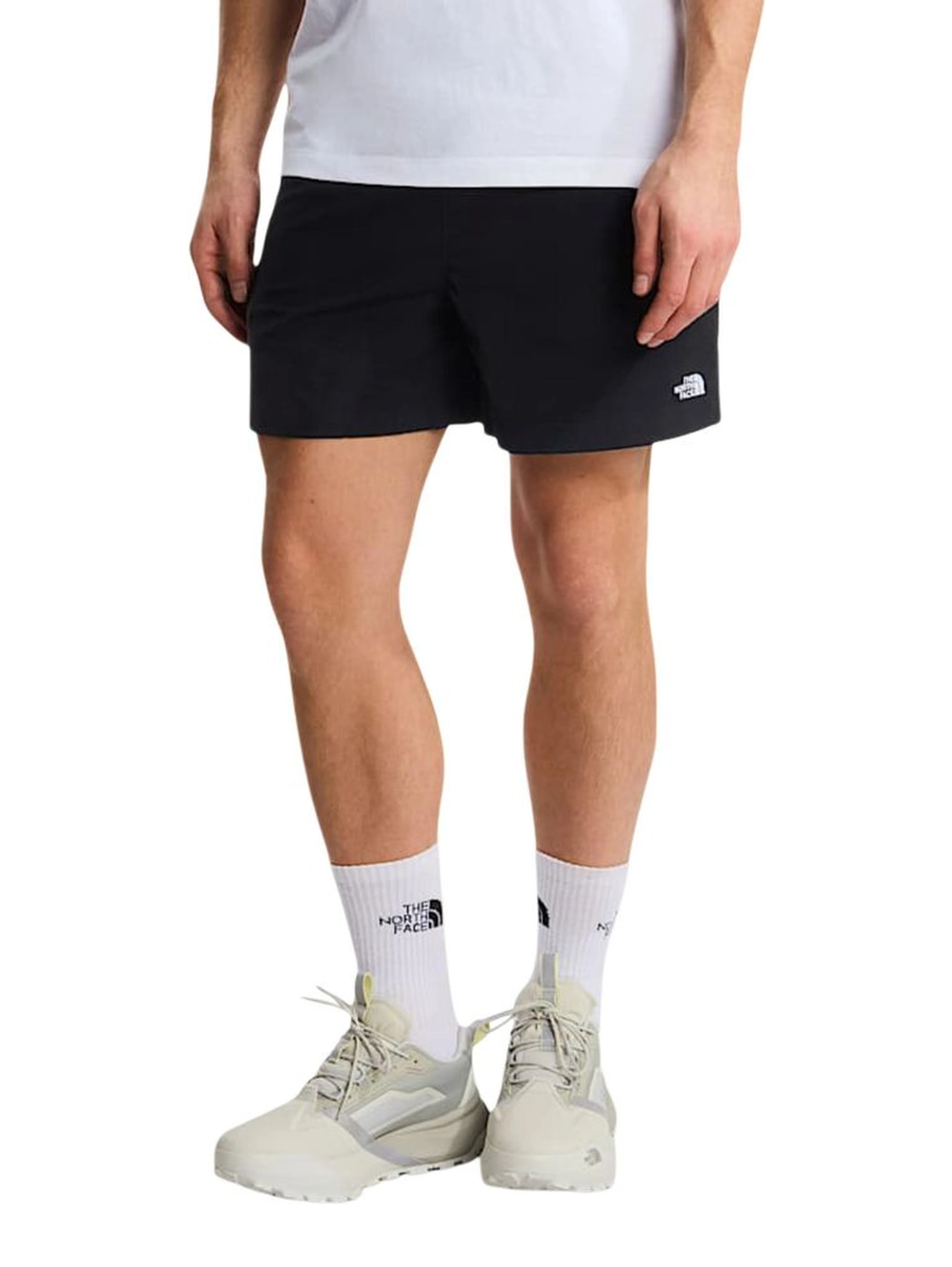 Black Nylon Bermuda Shorts