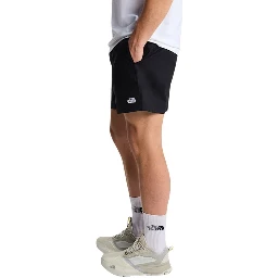 Black Nylon Bermuda Shorts