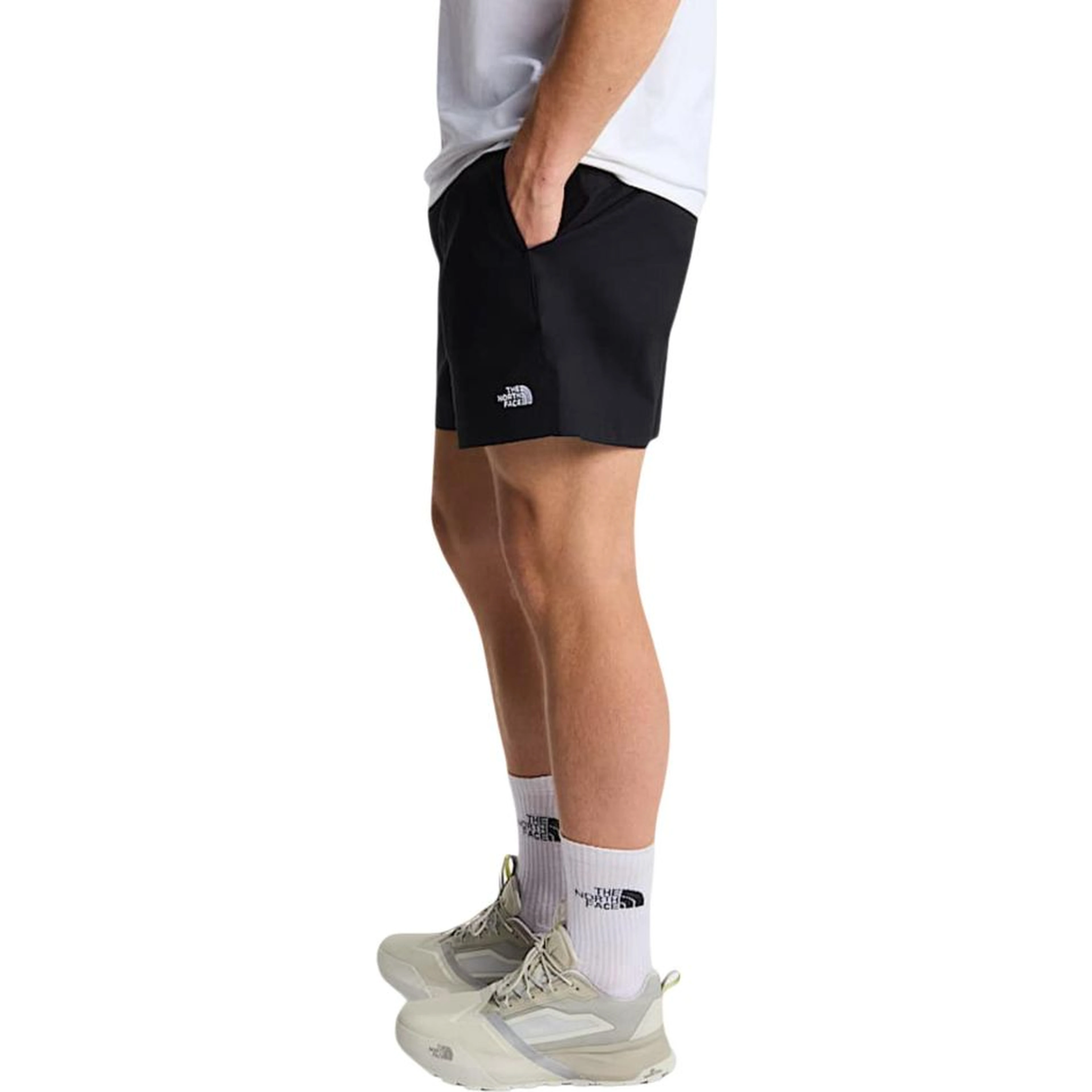Black Nylon Bermuda Shorts